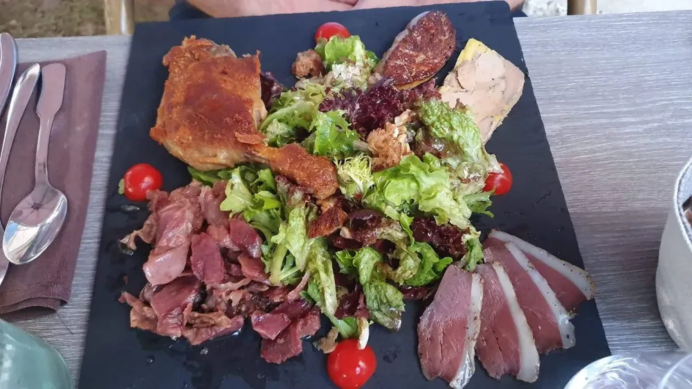 plat du jour près de Bergerac